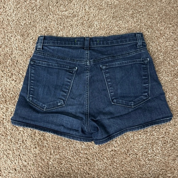 J Brand Dita High Rise Denim Summer Shorts in Luna Dark Wash Size 26 - Picture 3 of 9